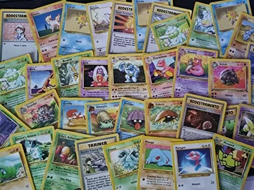 Lotto Carte Pokemon - Box Da 20 Carte - Set Base Fossil Gym 151  E Altri