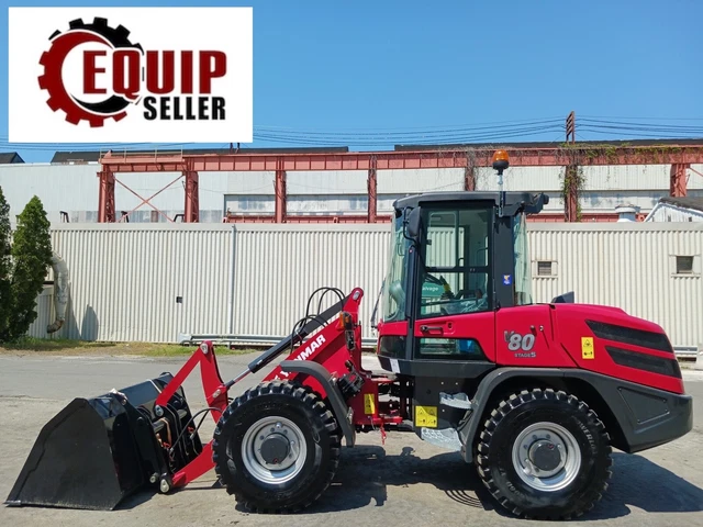 UNUSED 2022 Yanmar V80 Wheel Loader Skid Steer Diesel Heat & A/C Forks & Bucket
