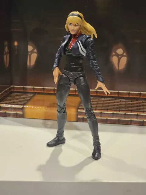 Custom Gwen Stacy Marvel Legends Retro Spiderman Ghost Spider