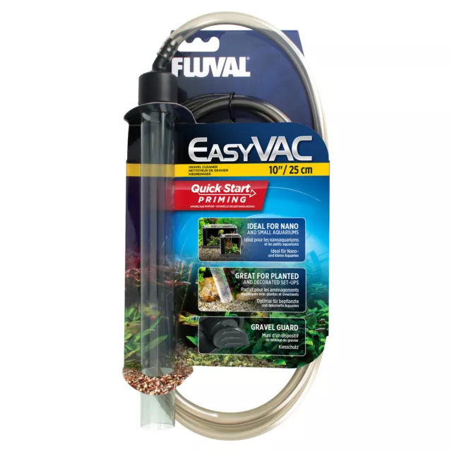 Fluval Aquarienkies-Reiniger Easy VAC, Différentes Tailles, Neuf