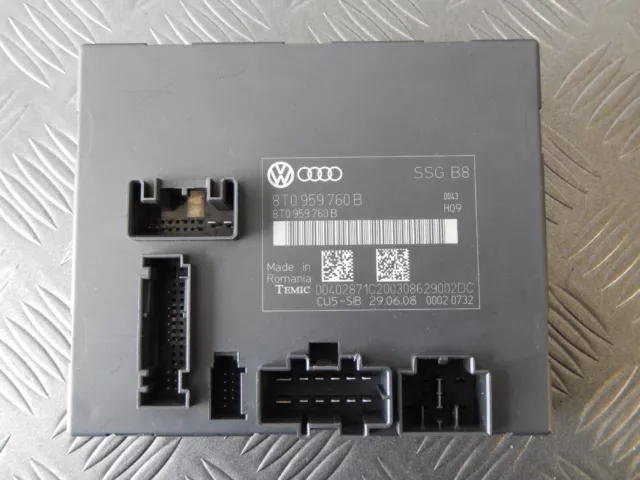 Steuergerät ECU Modul Sitzkontrolle 8T0959760B AUDI Audi A5 8T