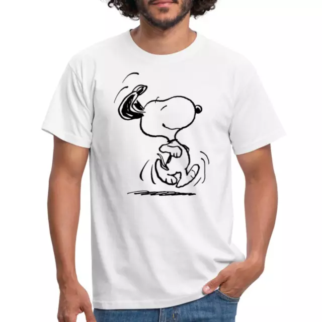 Peanuts Snoopy Happy Männer T-Shirt