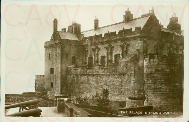 Stirling Castle The Palace 1929 Real Photo