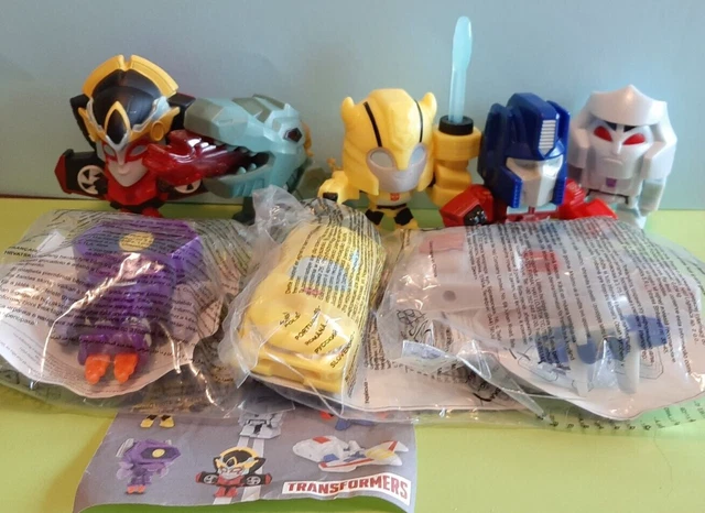MC DONALD'S HAPPY MEAL Gadget Transformers 2018 serie completa- HM03