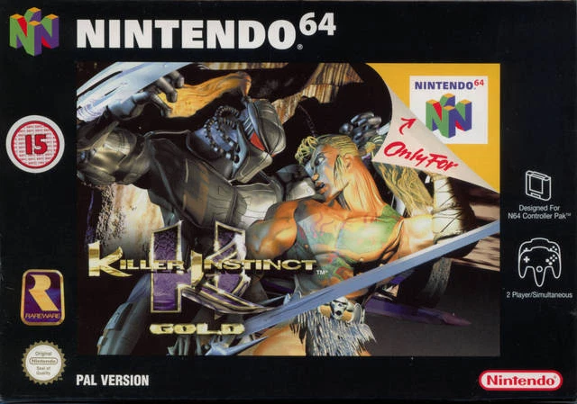 Killer Instinct Gold (Nintendo N64) *NO BOX OR MANUAL*