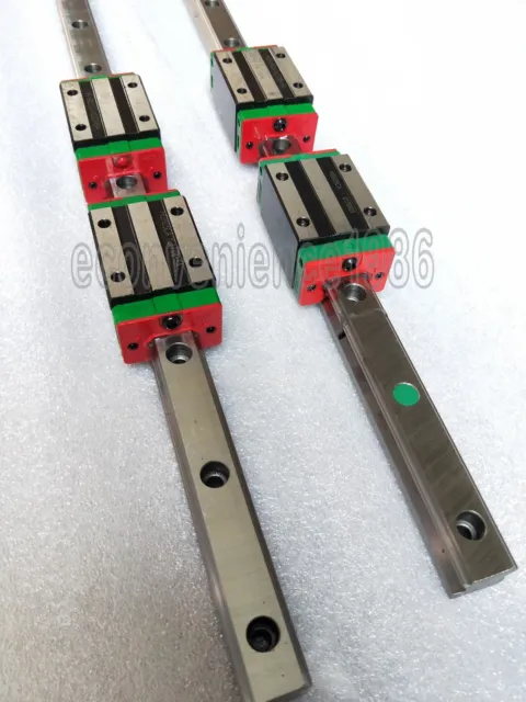 2 pcs HGR55-900mm  Linear rail & 2 pcs HGH55CA Block Bearing