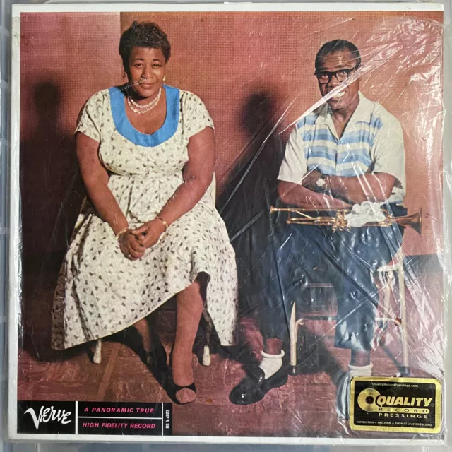 Ella Fitzgerald And Louis Armstrong - Ella And Louis (2x12", Album, Mono, Ltd, R