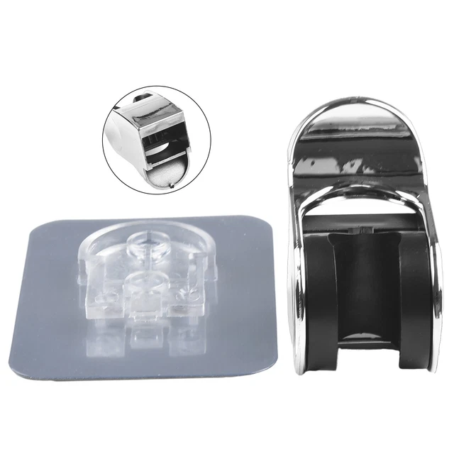 Soporte de pared autoadhesivo ajustable para cabezal de ducha soporte baño