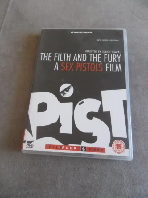 The Filth and the Fury [A Sex Pistols Film] (DVD, 2000) film four reg 2