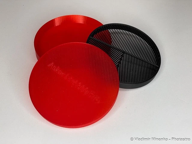 Bahtinov Fokussiermaske Für Teleskope - Präzisions Fokussierhilfe Acryl