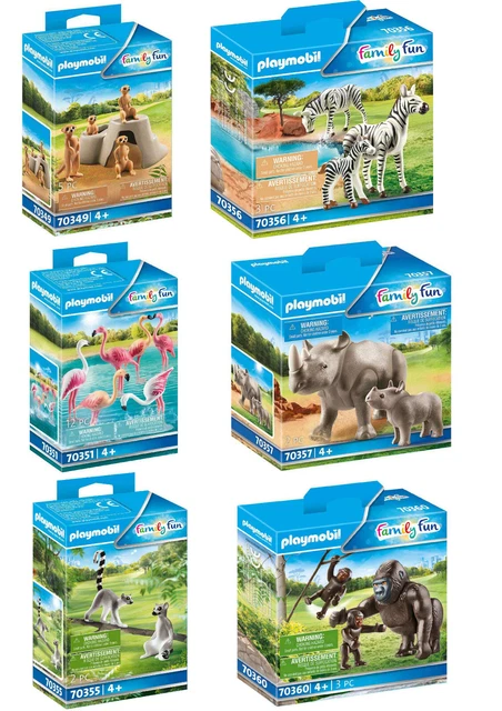 Playmobil Wild Animal Enclosure PLAYMOBIL FAMILY FUN