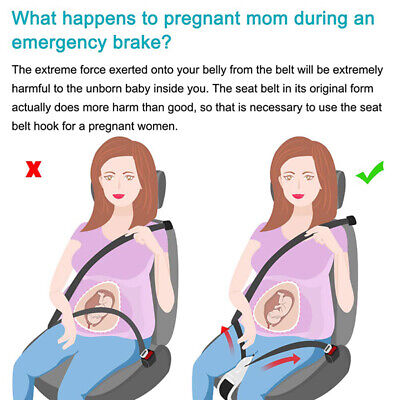Cinturón de seguridad para conducir para mujer embarazada cinturón de seguridad para proteger FTJAUKMPU Jo