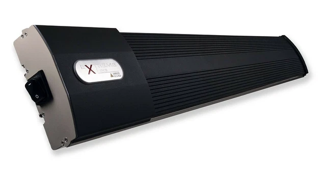 HeatZone ExRemote Steuerung 3200 W black Heizstrahler Infrarot- Dunkelstrahler