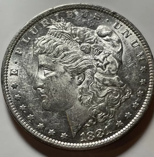 1881-O - Morgan Silver Dollar - 5.7 Million Mintage - 90% Silver