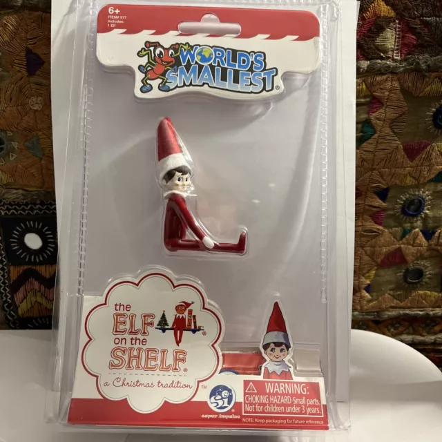 World's Smallest - The Elf on the Shelf a Christmas Tradition - Mini - In Stock