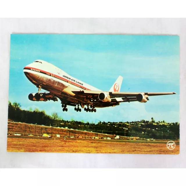 Jal Japon Airlines - Boeing 747-100 - Avion Carte Postale - Bonne Qualité