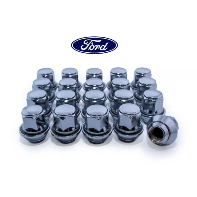 20 X ALLOY Wheel Nuts Ford Focus Mk1 Mk2 Mk3 St Rs M12 X 1.5 19Mm Bolt