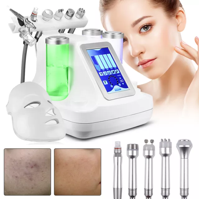 7in1 Wasser Aqua Dermabrasion Gesichtspflegegeräte Hydro Anti Falten Tiefenreini