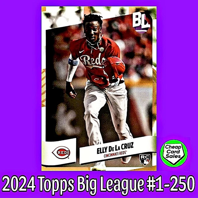 2024 Topps Big League Baseball #1-250 / Pick Your Card - Complete Your Set "NEW"