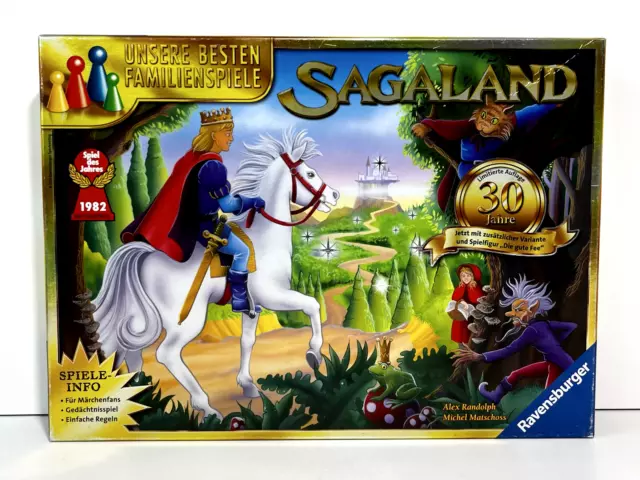 Sagaland - Limitierte Auflage 30 Jahre – mit zusätzlicher Variante - Brettspiel