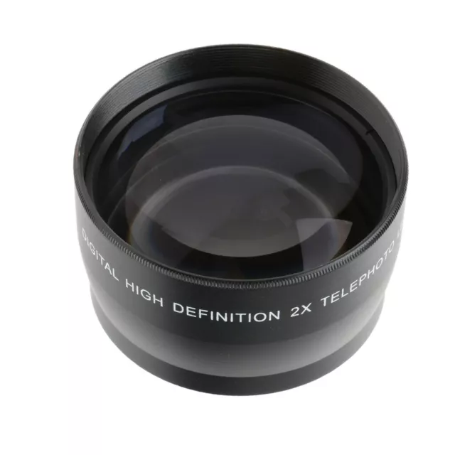 55mm 2X  Photo Converter Lens for   Nikon  Pentax SLR Camera