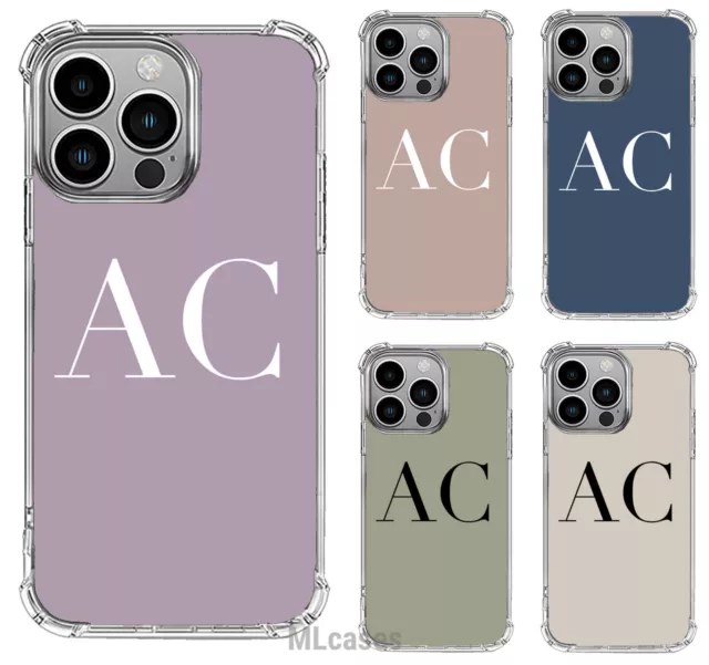 Personalisierter Name Handyhülle Silikon Abdeckung stoßfest für iPhone 14 12 11 15 91