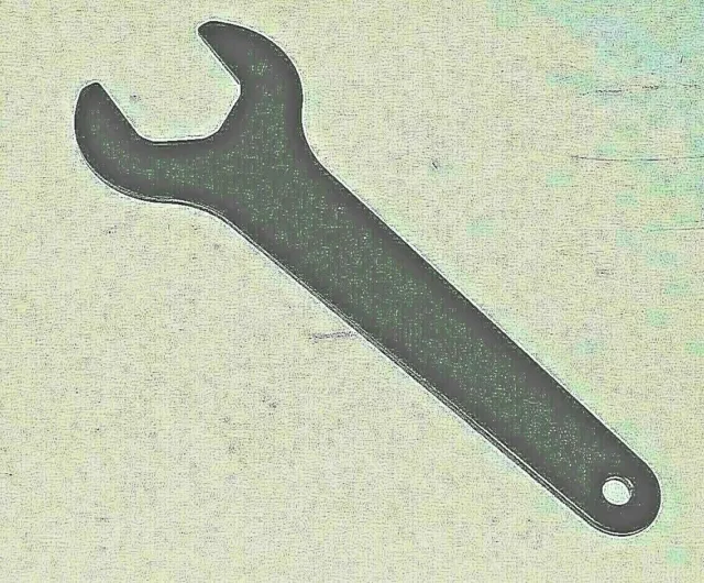 Wrench for removing/installing  pad - orbital and 6" palm sanders - thin 24mm