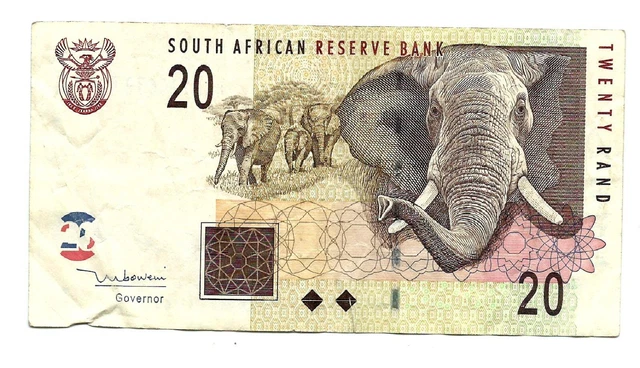 South Africa (P124b) 20 Rand 1999