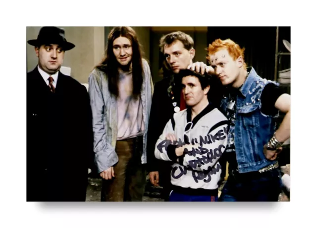 Christopher Ryan Signed 6x4 Photo The Young Ones Mike Genuine Autograph + COA