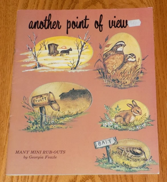 Otro Punto De Vista Muchos Mini Libro Feazle Rub-Outs Georgia De Colección