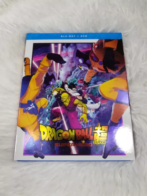 DRAGON BALL SUPER: Super Hero Movie (Blu-ray + DVD, 2022) With Slipcover  $14.99 - PicClick