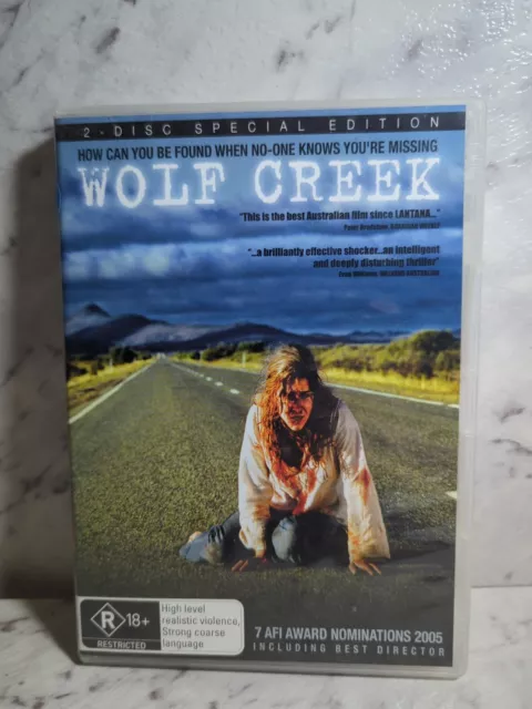 Wolf Creek  (DVD, 2005) Region 4 N15