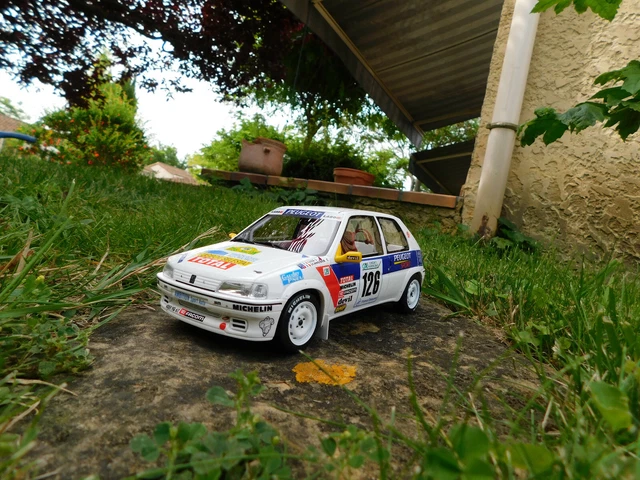 OttOmobile Ltd - Peugeot 106 Rallye Gr. N - 1/18 Cette 106 a fait ses