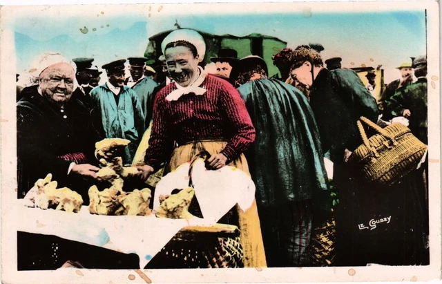 CPA La Normandie Pictoresque - Fair Scene - Horned Merchant (246204)