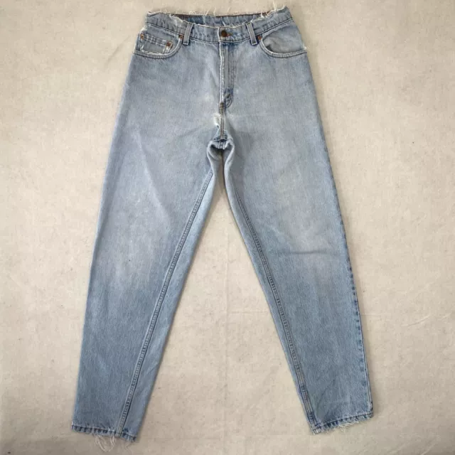 VINTAGE LEVIS 560 Jeans 30 x 34 Stonewash loose baggy Tapered Blue Red ...