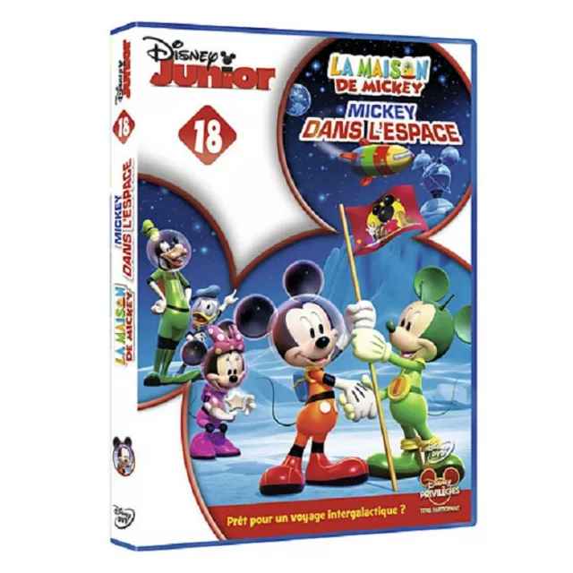 La maison de Mickey volume 18 Mickey dans l'espace DVD NEUF