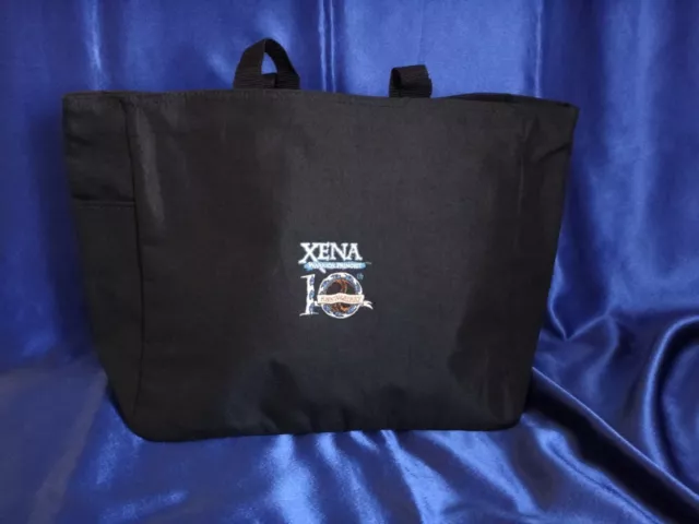 SUPER RARE Xena 10th Anniversary OFFICIAL Black Tote Bag - BRAND NEW NEVER USED