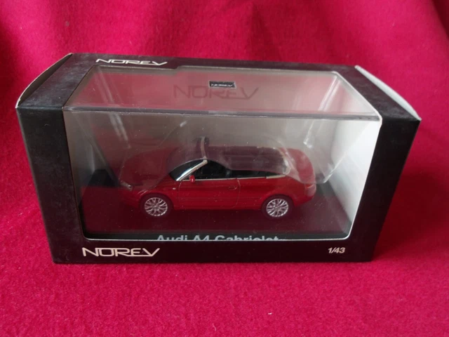 Audi A4 Cabriolet Norev 1/43 Gris - Collection
