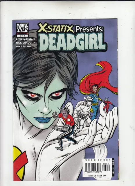 X-Statix Presents Dead Girl #1 2 3 4 5 (Marvel 2006) complete series NM 3