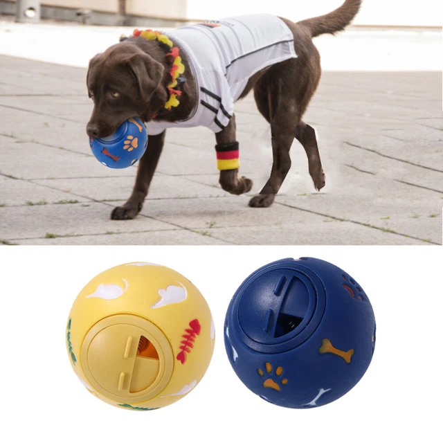 2 Stück Interaktive Spielzeug Dispenser Muster Hund Kauen Spielzeug Für