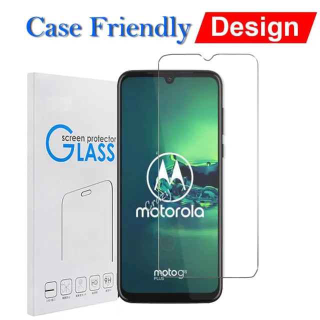 For Motorola Moto G8 Plus & G8 Power Lite Tempered Glass Screen Protector Guard