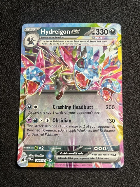 Hydreigon Ex 119/191 Double Rare Pokémon Surging Sparks