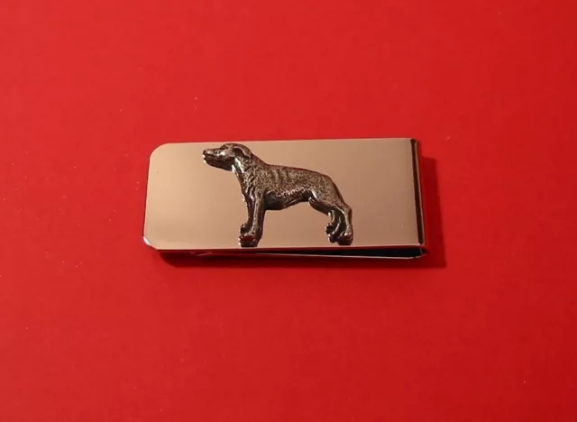 Greyhound Dog Pewter Motif Money Clip Mum Dad Gift Vet Pet Christmas Gift NEW