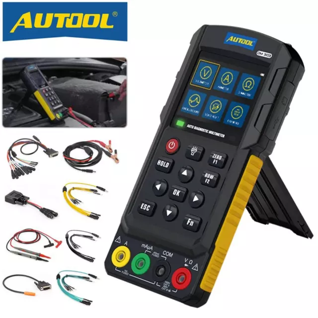 Auto Digital Multimeter Oszilloskop Stromprüfer Strommesser Voltmeter Messgerät