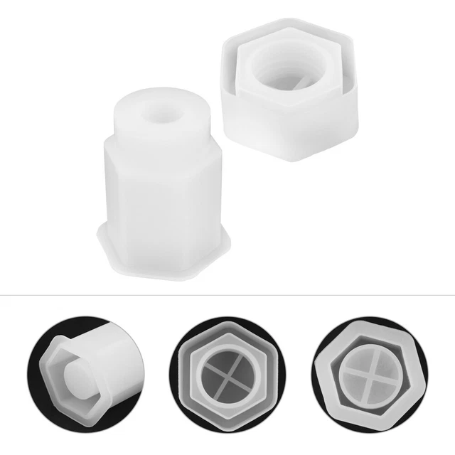 1 Stück DIY Silikonform Transparente Aufbewahrungsflasche Behälterflasche DIY