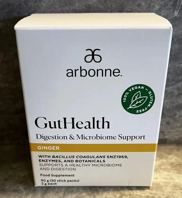ARBONNE PROBIOTICS GUTHEALTH Gut Ginger Digestion & Microbiome Support