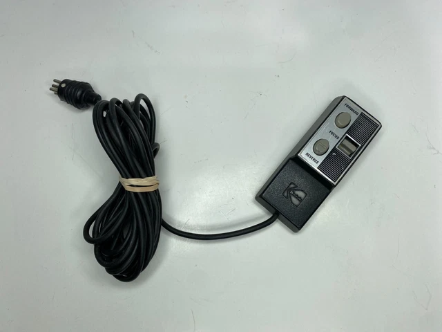 Kodak Universal Carousel Slide Projector Wired Remote Control w/ Focus Zoom OEM