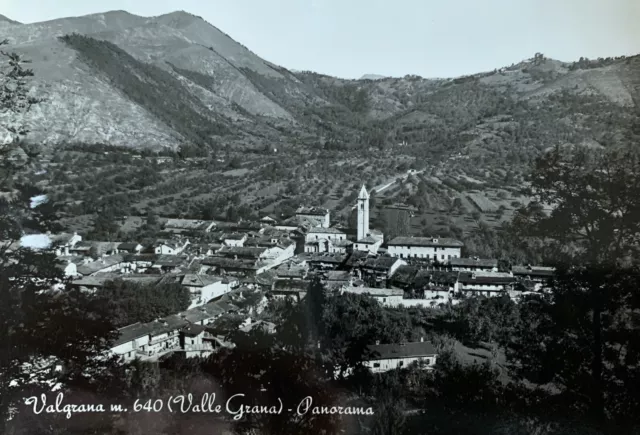 Cartolina Valgrana Cuneo viaggiata