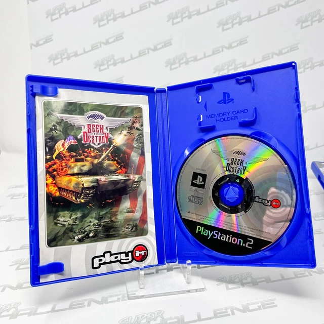 Seek and Destroy PS2 PlayStation 2 PAL/UK Play It completo di manuale 3