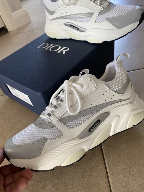 BASKETS DIOR B22 Runners blanc 9 Royaume Uni 43 EUR 256 91